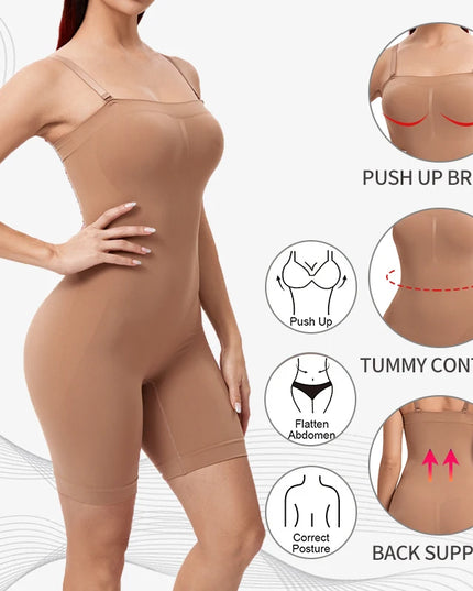 Seamless Bodysuit  Shapewear - VOLDRI