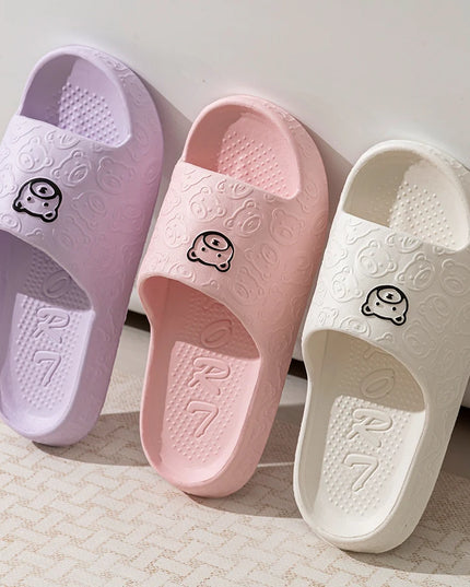 Cartoon Bear Print Slides