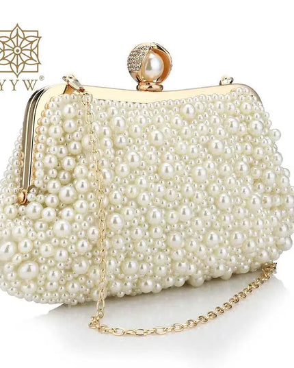 Elegant Pearl Clutch - VOLDRI