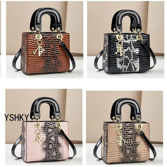 PU Portable Crossbody Handbag