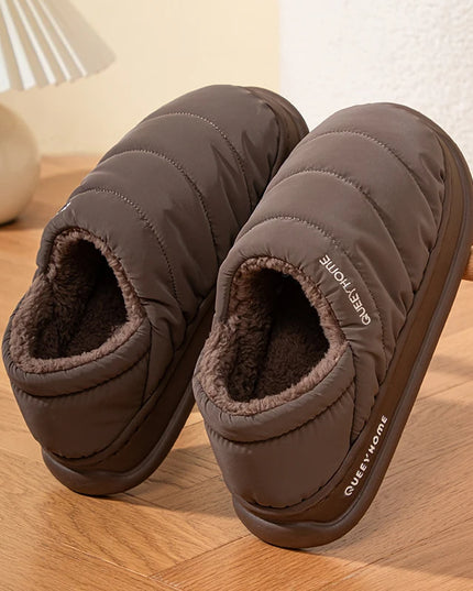 Plush Waterproof Slippers