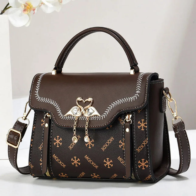 Large capacity Pattern PU Handbag