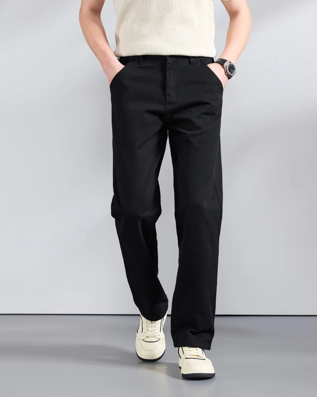 2026 Summer Brand Clothing Men's Lightweight Straight Business Casual Pants 100% High Quality Twill thin trousers classic style -   | Stylish & Elegant Fashion by Voldri