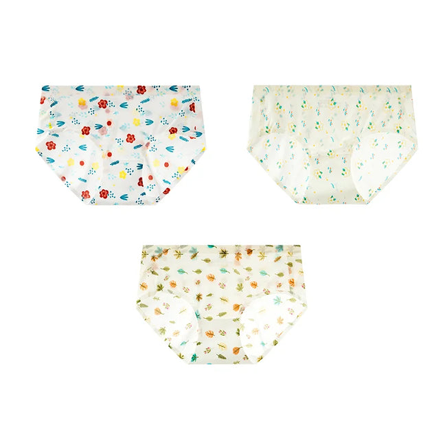 3Pcs/Set Printed Mesh Underwear Underpants - VOLDRI