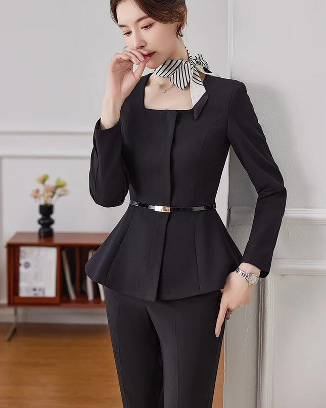 Jacket Blazer and Trouser 2 Piece Set - VOLDRI