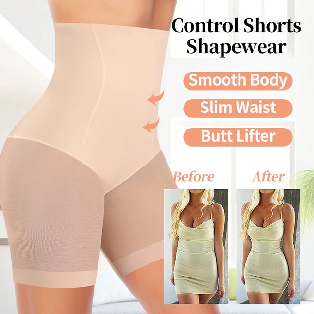 High Waist Tummy Control Pants - VOLDRI