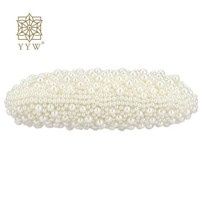 Elegant Pearl Clutch - VOLDRI