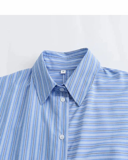 Vintage  Striped Shirts - VOLDRI