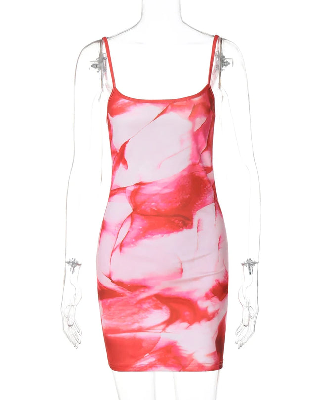 Bodycon Sleeveless Mini Dress - VOLDRI