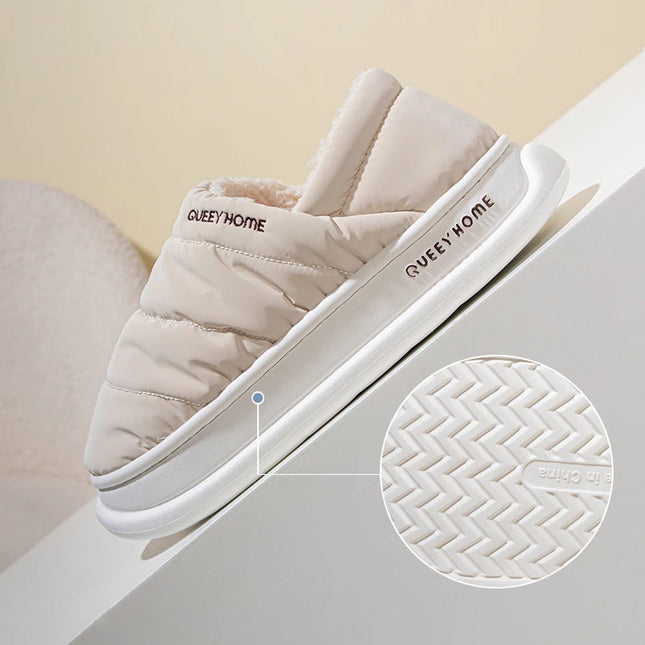 Plush Waterproof Slippers