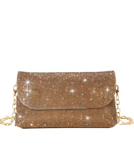 Rhinestone Evening Clutch Handbag - VOLDRI