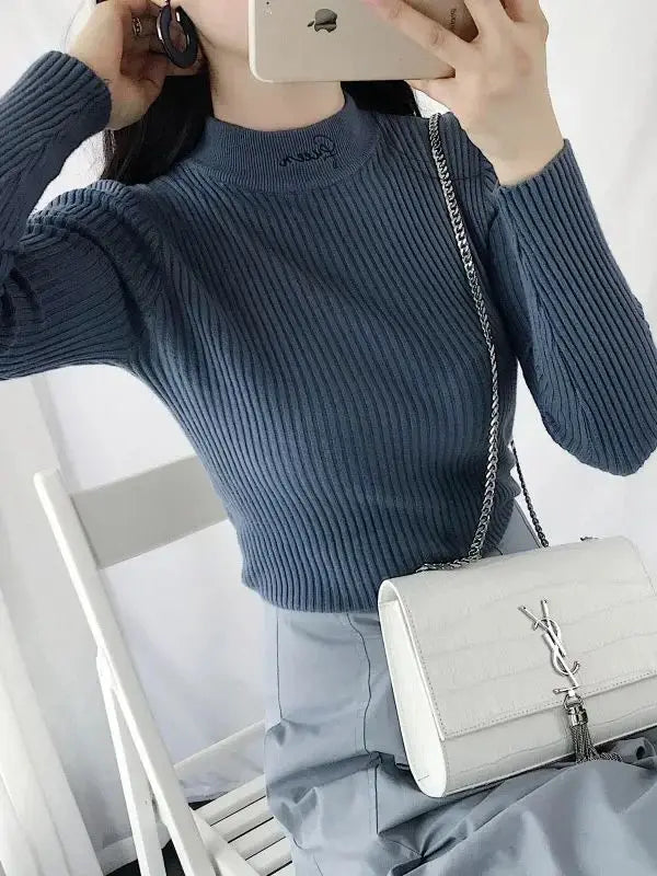 Thick Turtleneck  Sweater - VOLDRI