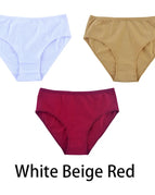 White Beige Red