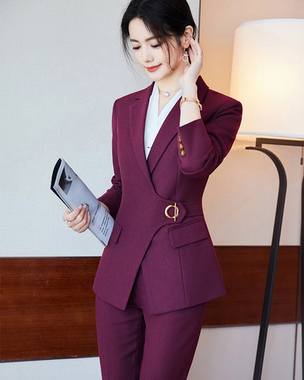 Jacket Blazer and Trouser 2 Piece Set - VOLDRI