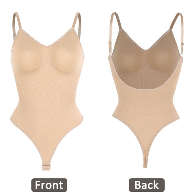 U-Shape Backless Bodysuit Shapewear - VOLDRI