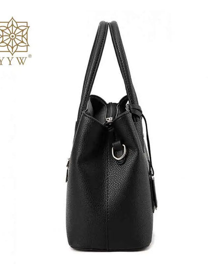 PU Leather Tote Bag - VOLDRI