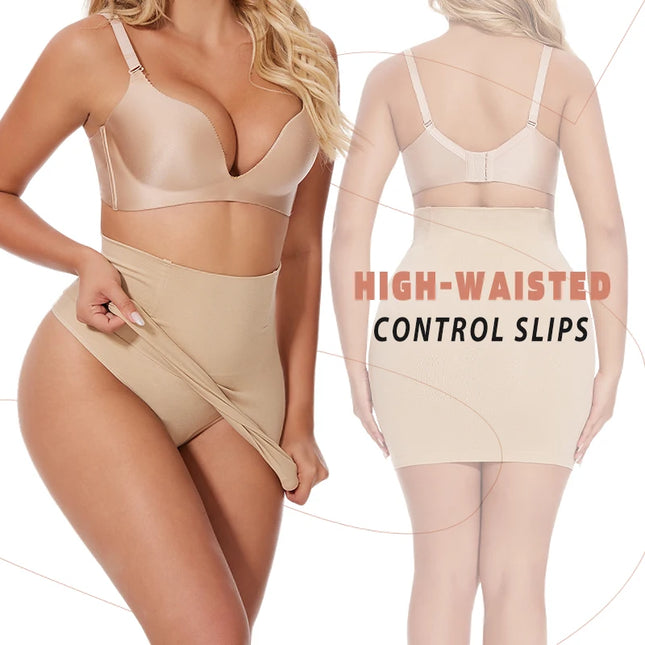 Built-in Thongs Control Slips  Shapewear - VOLDRI