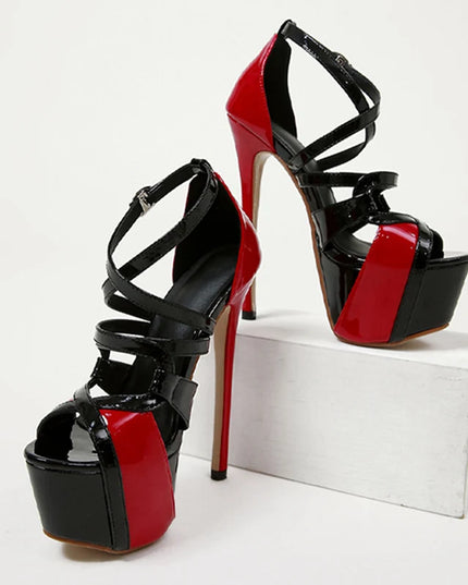 Sexy Extreme High Heels Sandals - VOLDRI