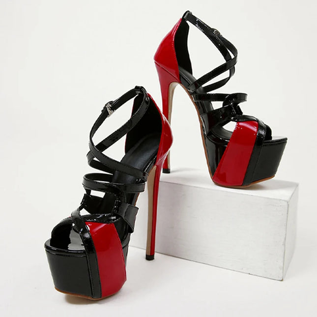 Sexy Extreme High Heels Sandals - VOLDRI