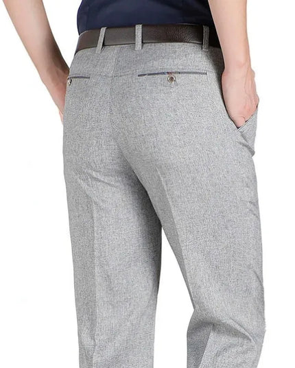 Voldri Casual Men's Business Pants - High Waist, Loose Fit, Plus Size -   | Stylish & Elegant Fashion by Voldri