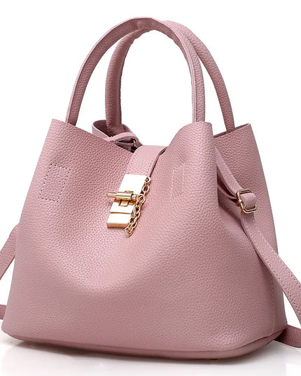 Lychee pattern PU Handbag