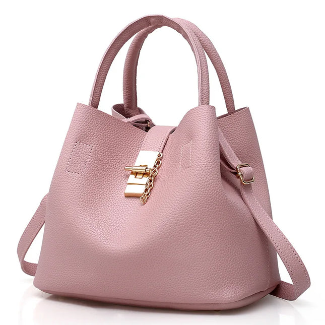 Lychee pattern PU Handbag