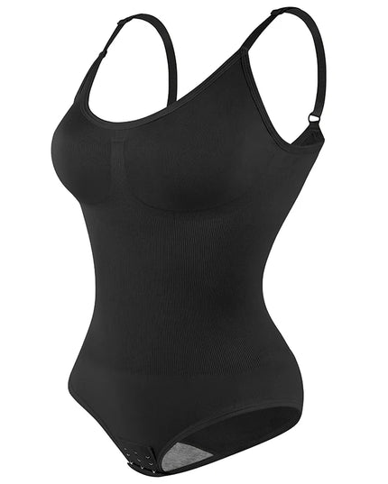 Sleeveless V-Neck Bodysuit Shapewear - VOLDRI