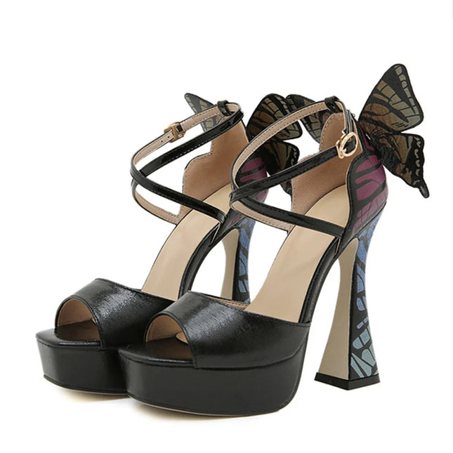 Super High Heels Platform Sandals - VOLDRI