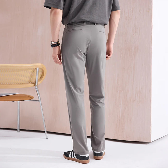 Voldri Lightweight Stretch Trousers - Cool & Breathable Summer Fit -   | Stylish & Elegant Fashion by Voldri