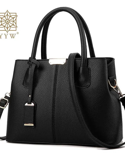 PU Leather Tote Bag - VOLDRI