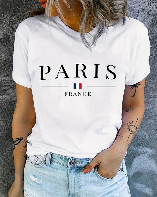 PARIS Print T-shirt