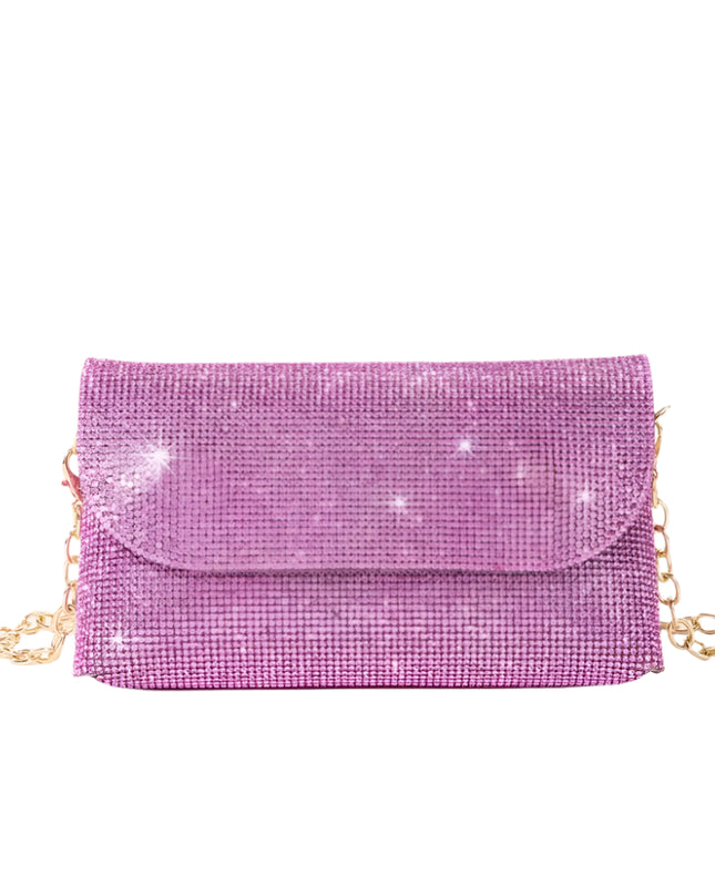 Rhinestone Evening Clutch Handbag - VOLDRI