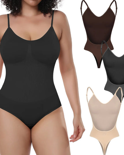 Backless Bodysuit Tummy Control Shapewear - VOLDRI