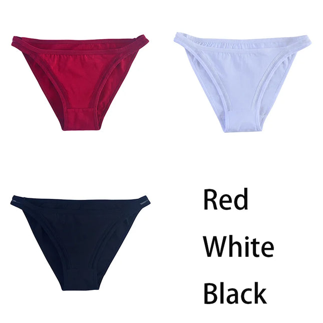 3Pcs/set  Mesh Underpants  Bikini  Underwear - VOLDRI