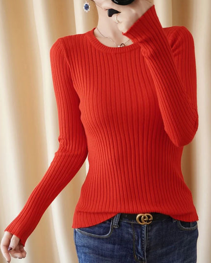 Casual Ribbed Sweaters - VOLDRI