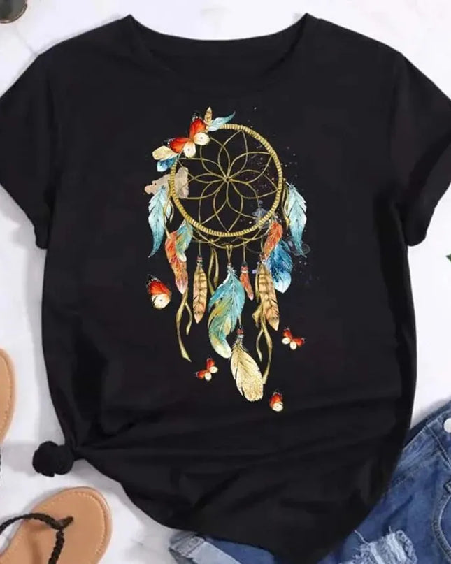 Feather Dreamcatcher  Graphic T-shirt