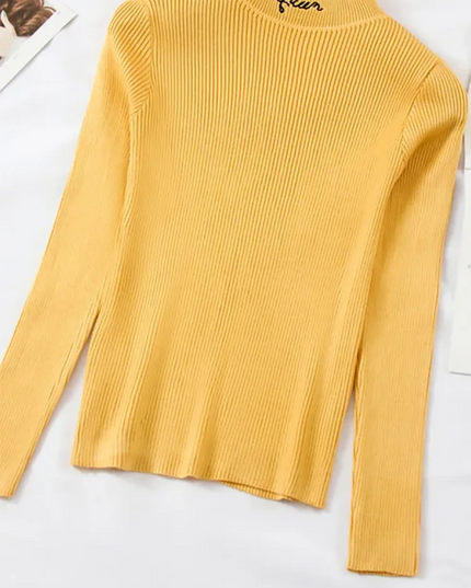 Thick High Elasticity Knitted Sweater - VOLDRI