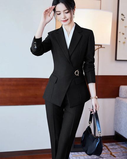 Jacket Blazer and Trouser 2 Piece Set - VOLDRI