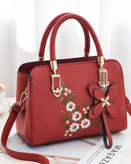 Lychee pattern PU Handbag