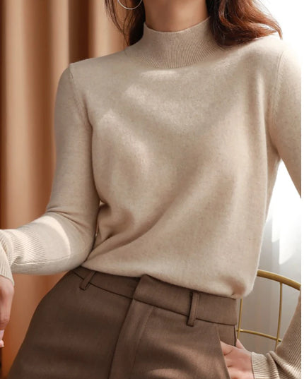 Turtleneck chic bottom sweaters - VOLDRI