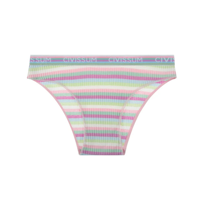 Rainbow Striped Lingerie Underwear - VOLDRI