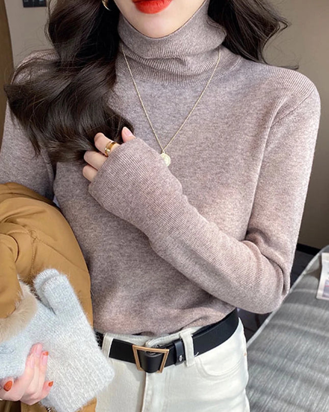 Classy Turtleneck Sweaters - VOLDRI