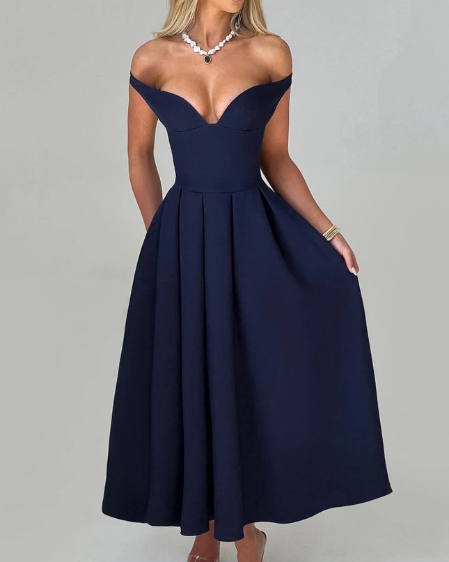 Bodycon Backless Long Dress - VOLDRI