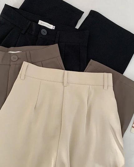 High Waist Women Suit Pants