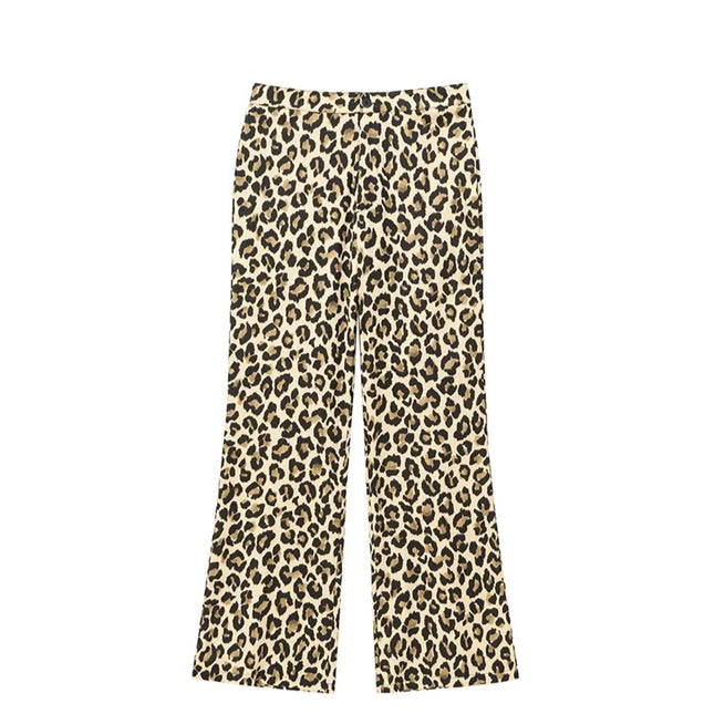 Vintage Chic leopard pants - VOLDRI