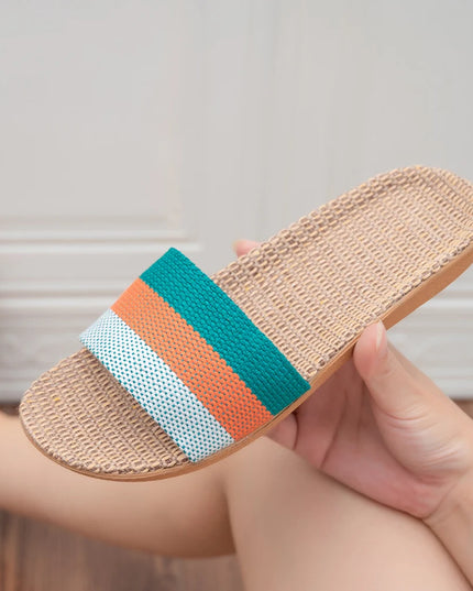 Linen  Lightweight  Slippers