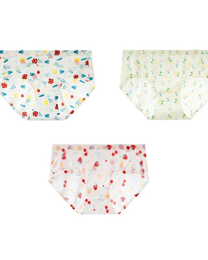 3Pcs/Set Printed Mesh Underwear Underpants - VOLDRI