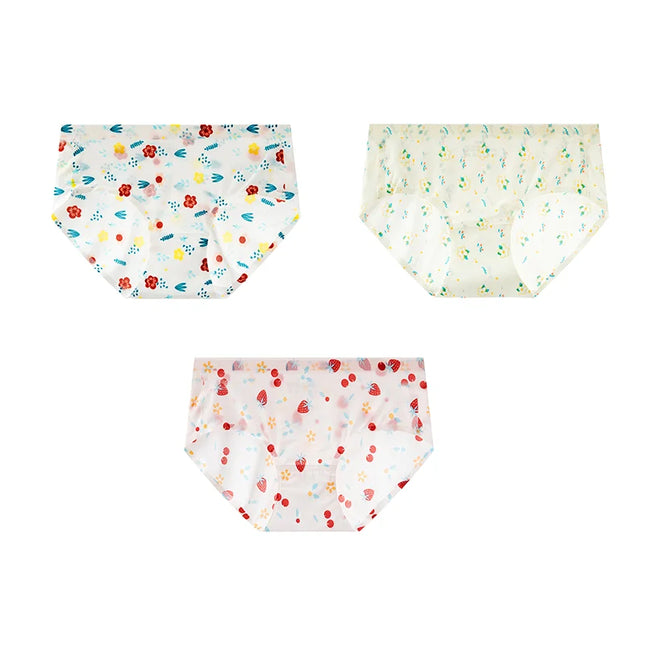 3Pcs/Set Printed Mesh Underwear Underpants - VOLDRI