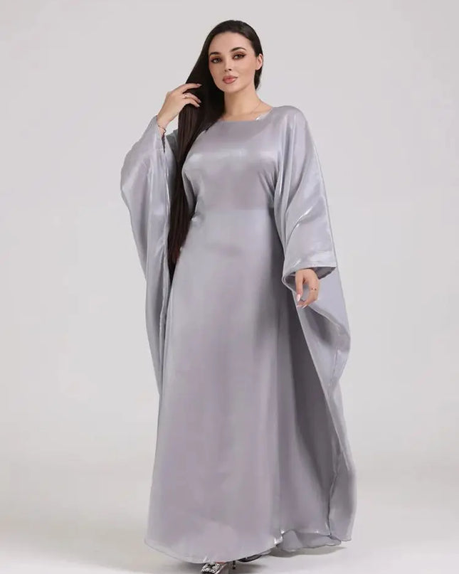 Butterfly Satin Abaya