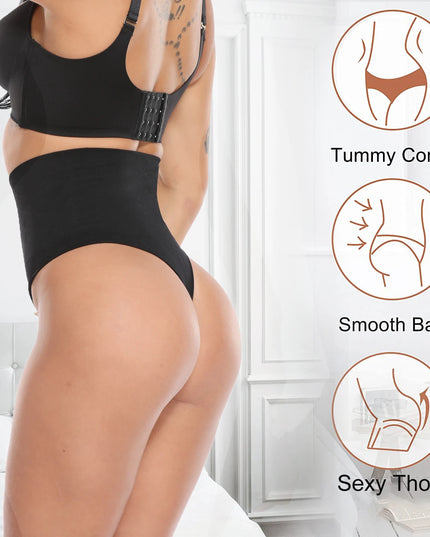 Tummy Control Thong Shapewear - VOLDRI